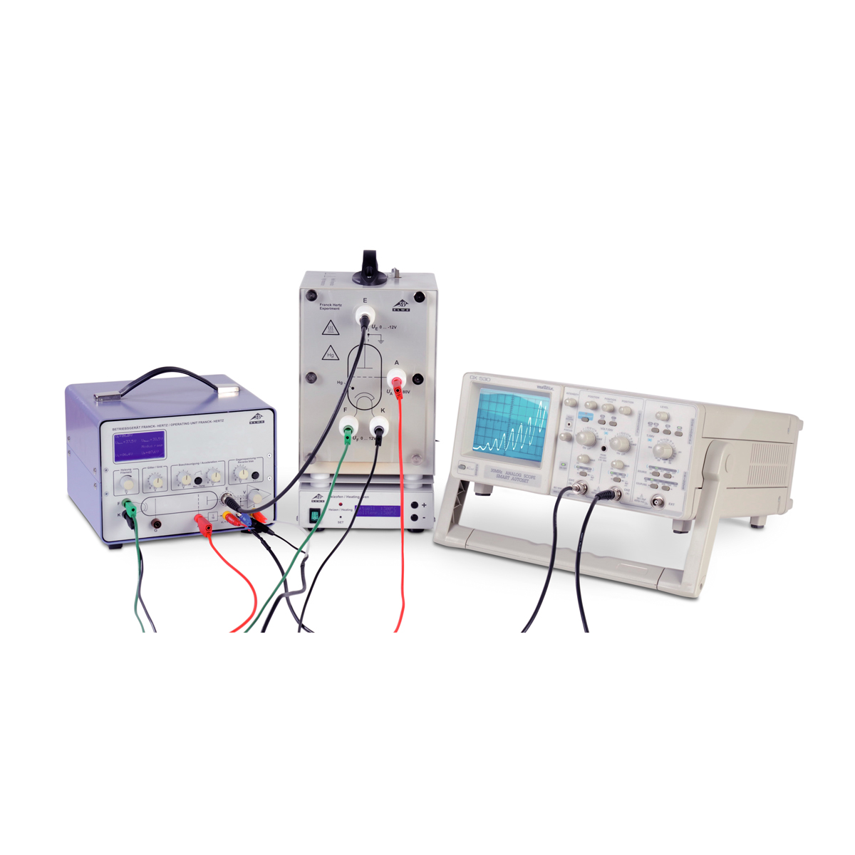 Power Supply for Franck-Hertz experiment