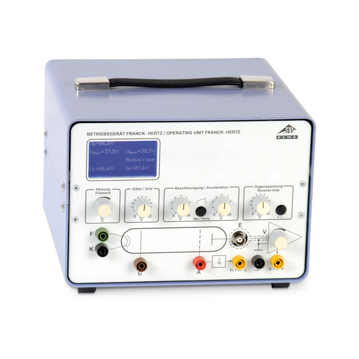 Power Supply for Franck-Hertz experiment