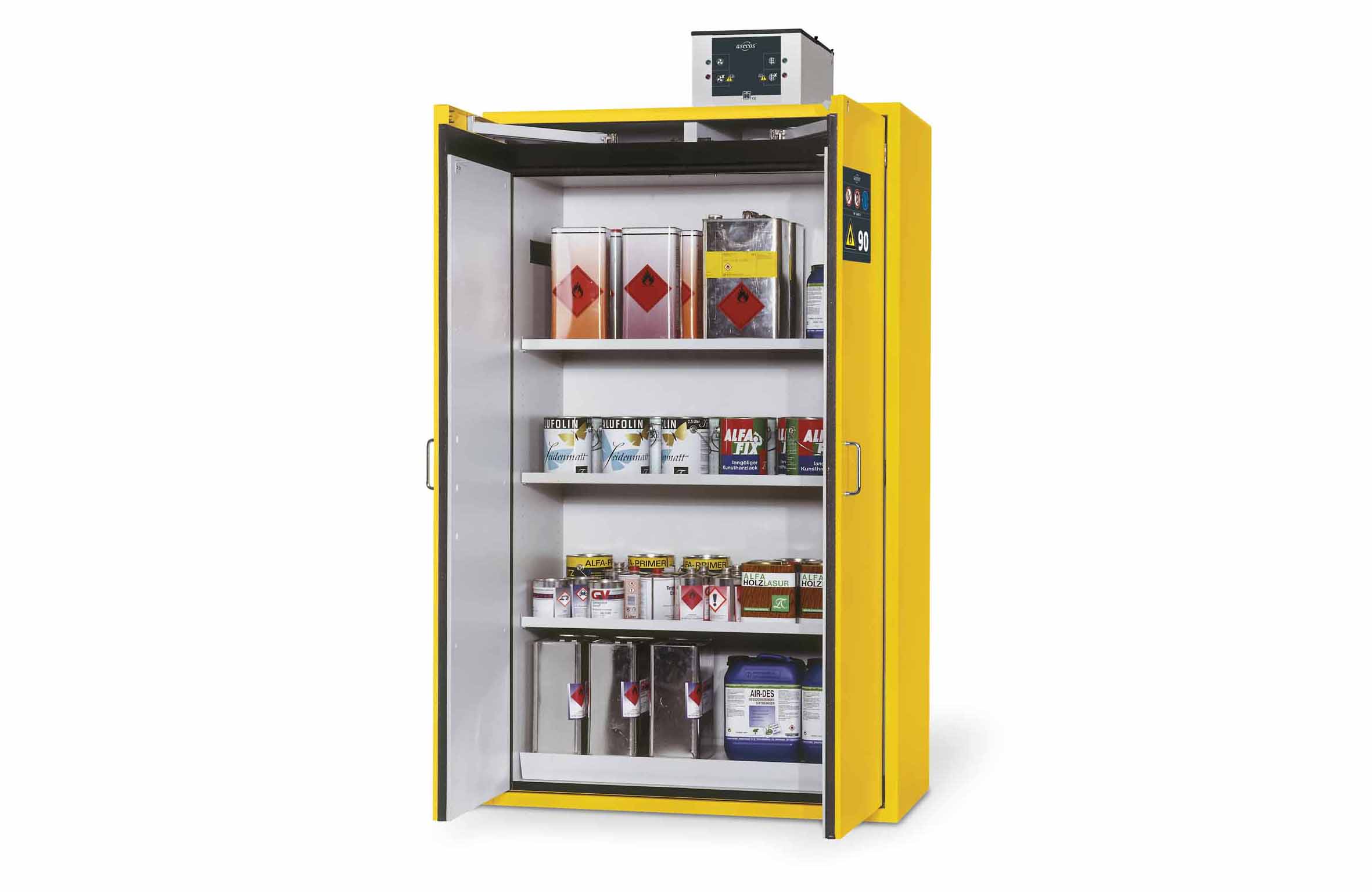Veiligheidskast S90.196.120.CLASSIC geel