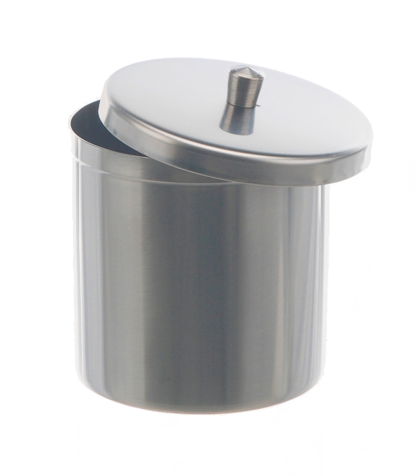RVS bus met deksel, 6000 ml