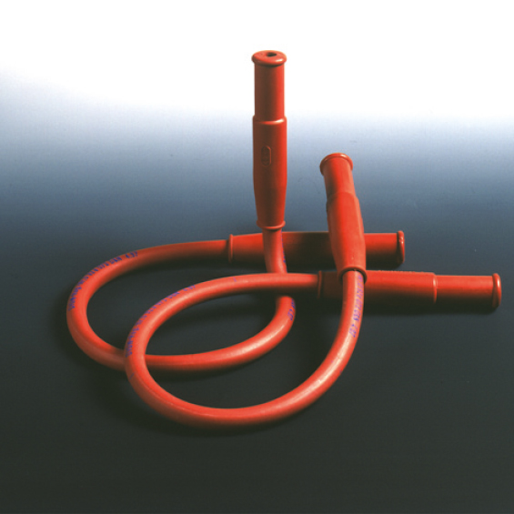 Gasslang met verstevigde uiteinden