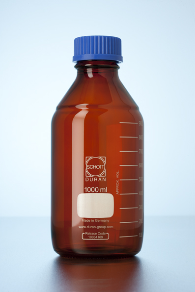 Duran flessen bruin met dop