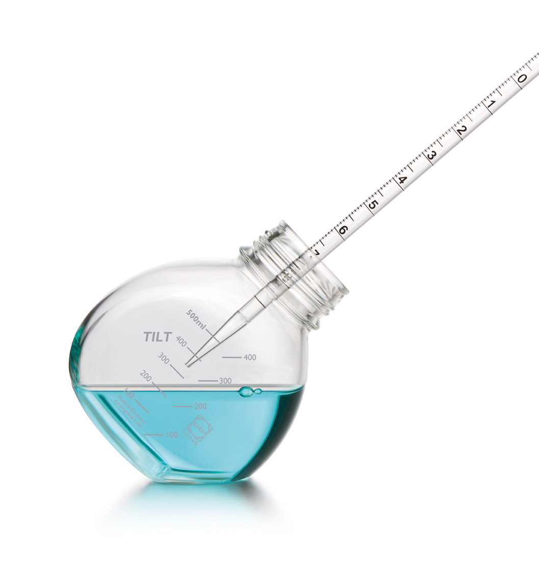 DURAN Tiltfles 500ml met schroefdop GL56