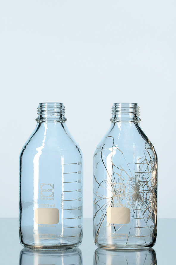 DURAN veiligheidsfles helder 2000ml GL45