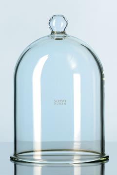 Vacuümklok met knop, hoog: 305mm