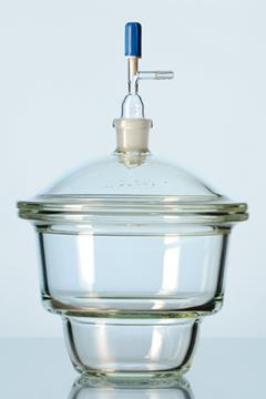 Exsiccator DN 100 met kraan Duran