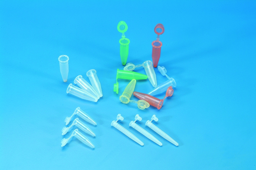 Reactievaatjes 1,5 ml naturel 1000 stuks