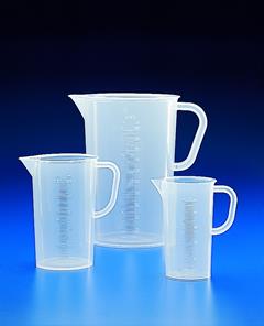 Maatkan hoog model PP 250 ml met handgre