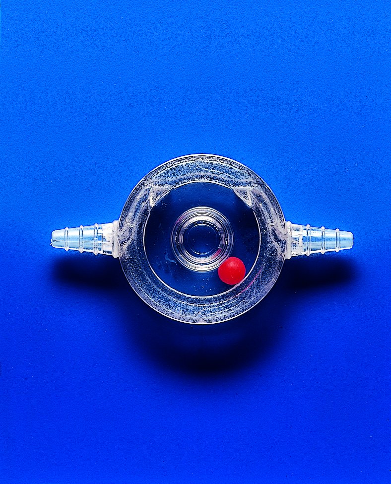 Stromingindicator met bal