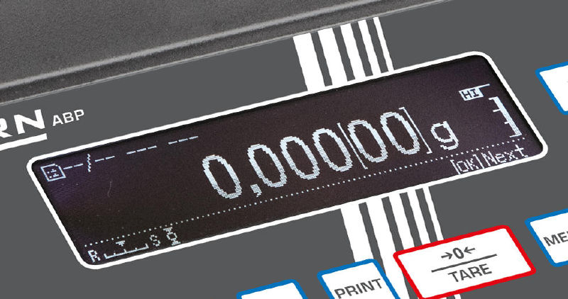 Kern analytische balans 102g/220g/0,0001