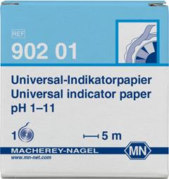 Indicatorpapier pH 1-11 rol