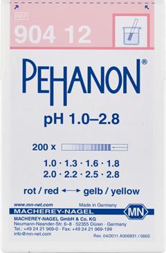 Pehanon indicatorpapier pH 1.0-2.8