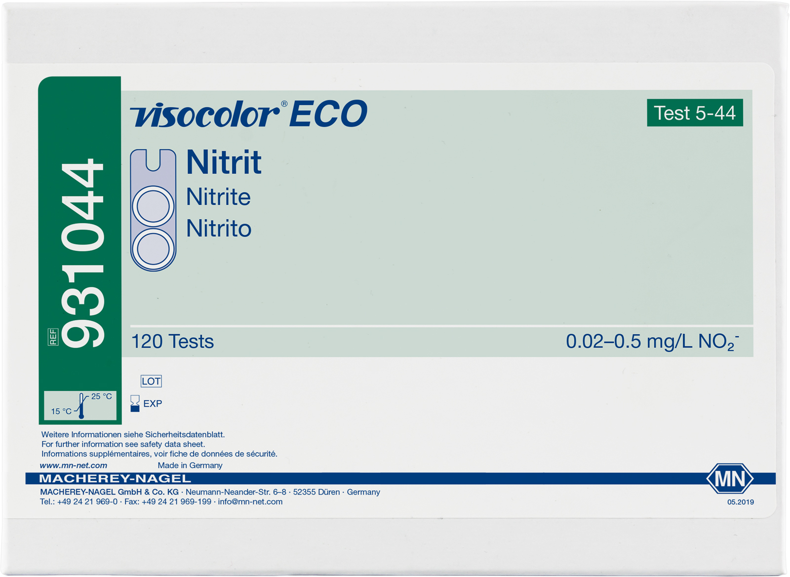 Visocolor Eco testkit nitriet