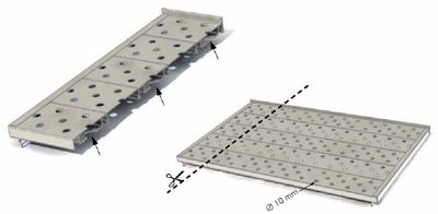 Memmert HPP110eco versterkt RVS rooster