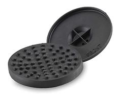 8 cm kop met rubber deksel