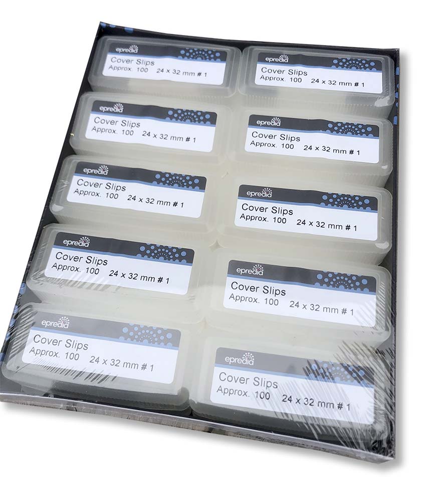 Dekglaasjes 24*32 mm verp 100st