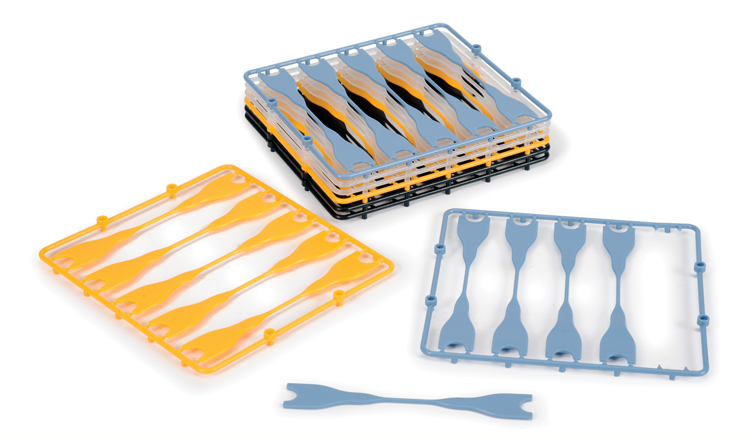 Plastic test staafjes