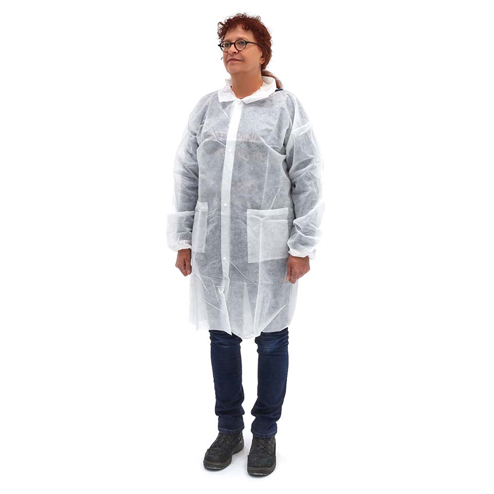 Bezoekersjas, maat XL