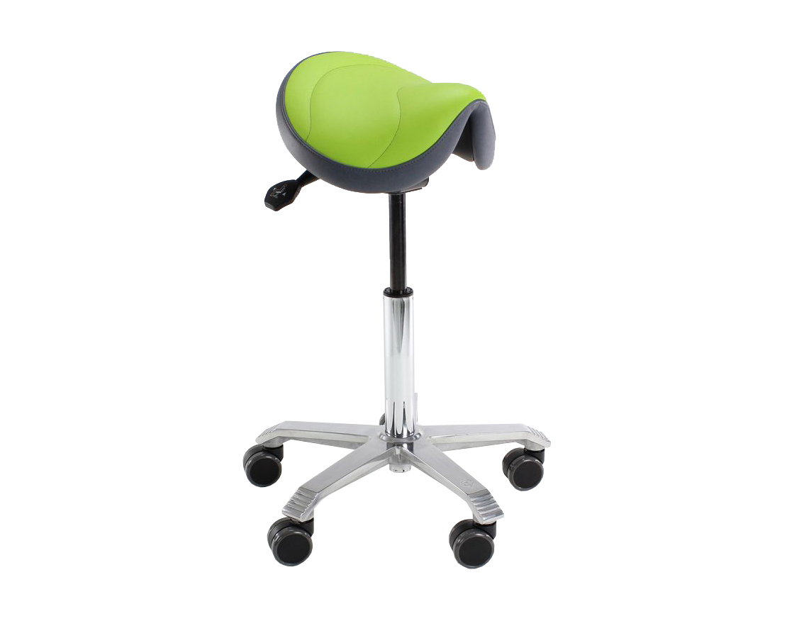 Amazone taboeret met zadelzitting