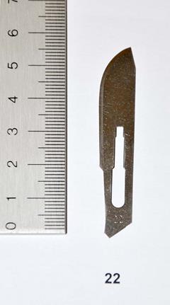 Scalpelmesjes nr.22 100 stuks