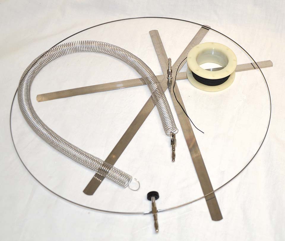 Veer (wave spring) voor trillingsbron