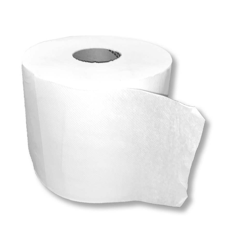 Papier/poetsrol 1-laags+scheurlijn 20cm
