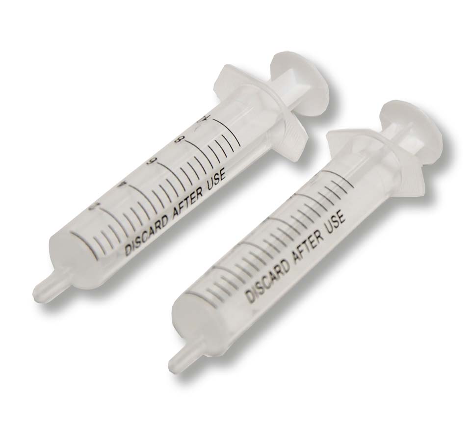 Spuiten 10 ml - niet steriel