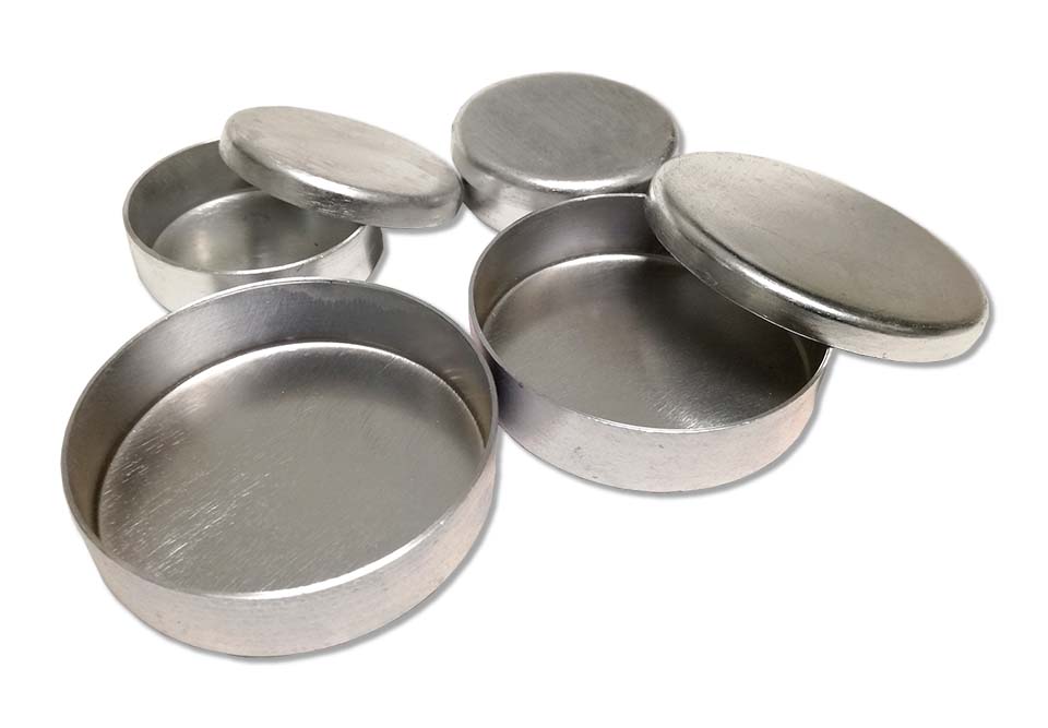 VOS aluminium petrischaal 80x20mm