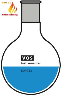 Rondbodemkolf met slijpstuk 29/32 500ml