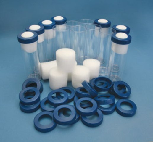 Drosophila culture vial set 144 stuks