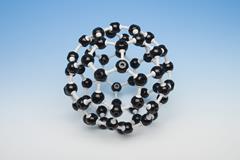 Molymod model fullereen