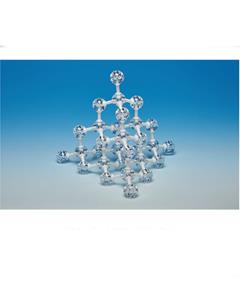 Molymod model diamant - heldere atomen