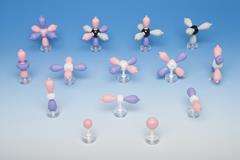 Molymod atomische orbitaal set