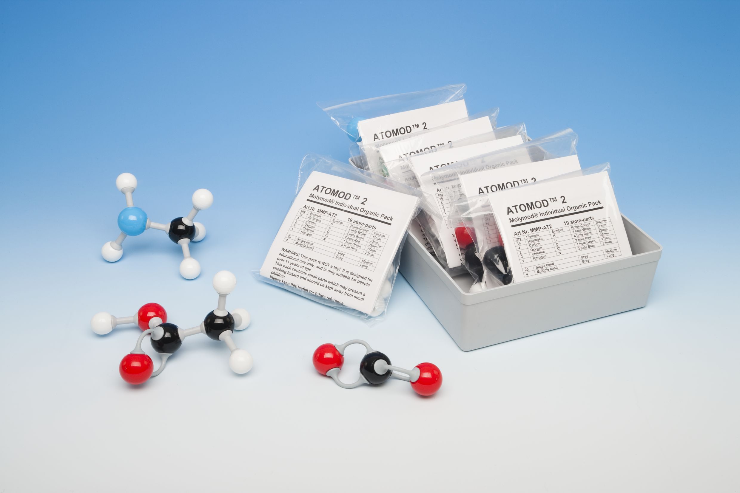Atomod 2 Organische studentenset 6x