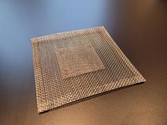 Brandergaasje verzinkt staal 155 x 155mm