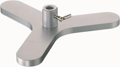 Statiefdriepootvoet voetlengte 80 mm