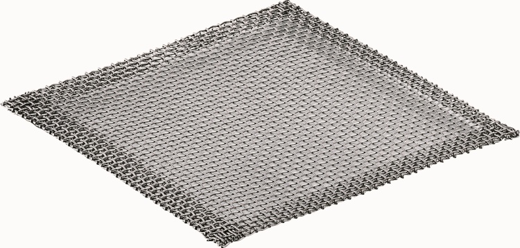 Brandergaasje rvs 115x115 mm