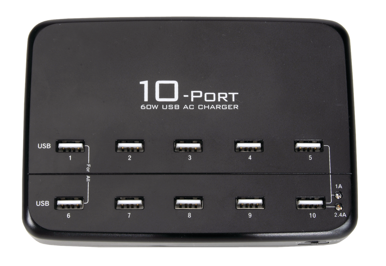 Featured image for “10-poorts USB-laadstation”